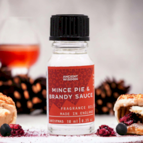 10x Vonný Olej - “Mince Pie“ & Brandy Omáčka 10ml