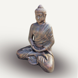 Velký Antický Zlatý Thajský Buddha - 0.96m